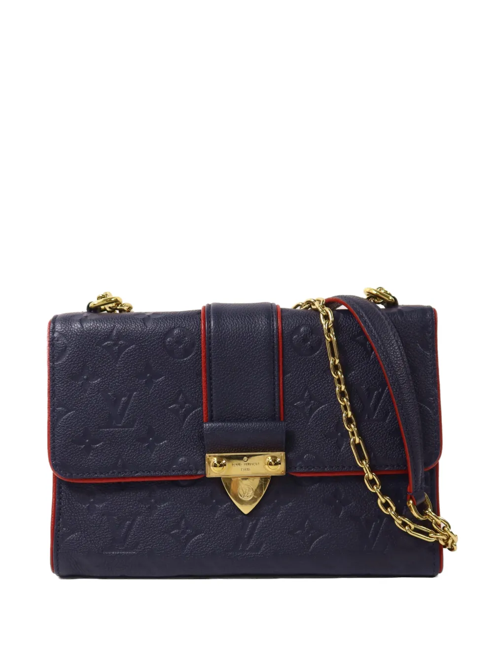 Louis Vuitton Pre-Owned Saint Sulpice Monogram Empreinte shoulder bag - Blu