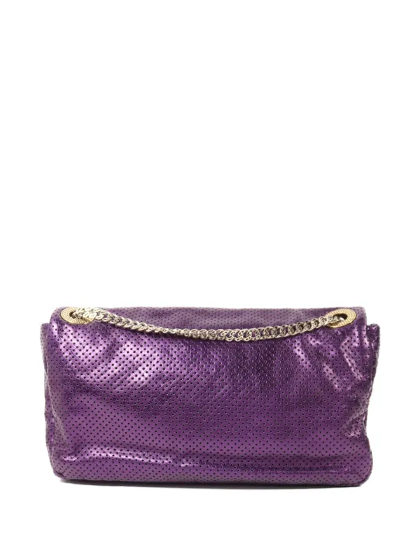 CHANEL ショルダーバッグ パープル チェーンバッグ CHANEL Pre-Owned チェーン ショルダーバッグ | パープル | FARFETCH JP
