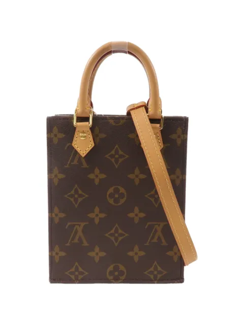 Louis Vuitton Pre-Owned Petit Sac Plat Monogram tote bag