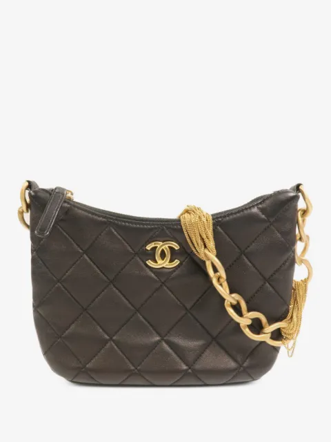 CHANEL Pre-Owned CC Hobo quilted shoulder bag