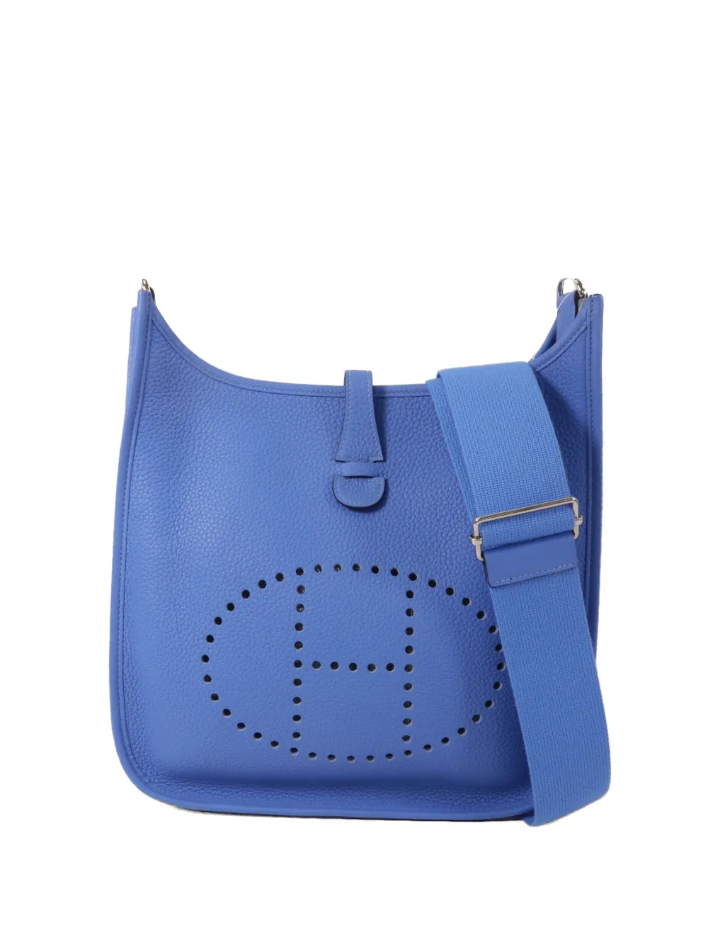 Hermès Pre-Owned PM Evelyne shoulder bag - Blu