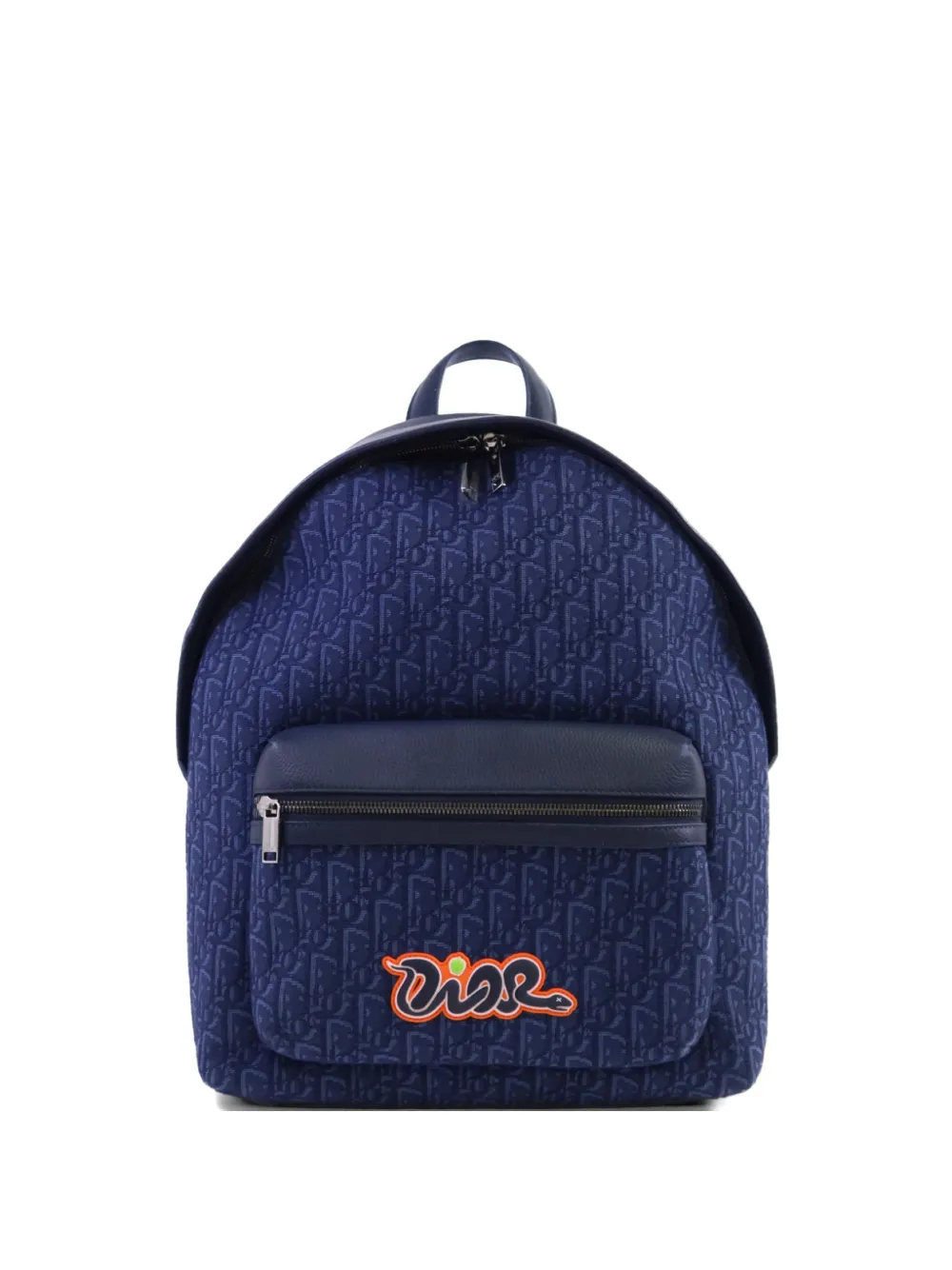 Christian Dior Pre-Owned KAWS Rider 2.0 Rider 2.0 Oblique backpack - Blu