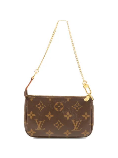 Louis Vuitton Pre-Owned mini monogram pochette shoulder bag
