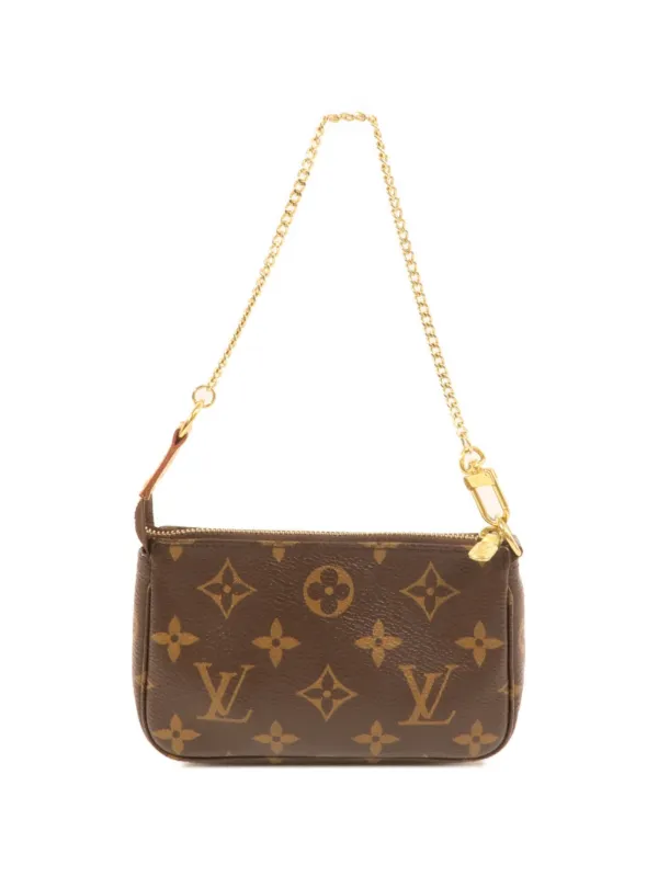 【良品】LOUIS VUITTON モノグラム ショルダーポシェットバッグ Louis Vuitton Pre-Owned モノグラム ポシェット ショルダーバッグ