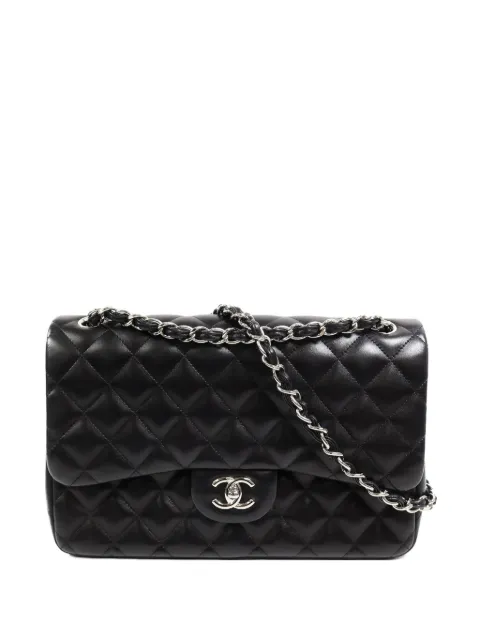 CHANEL Pre-Owned large Classic Flap turn-lock-fastening shoulder bag
