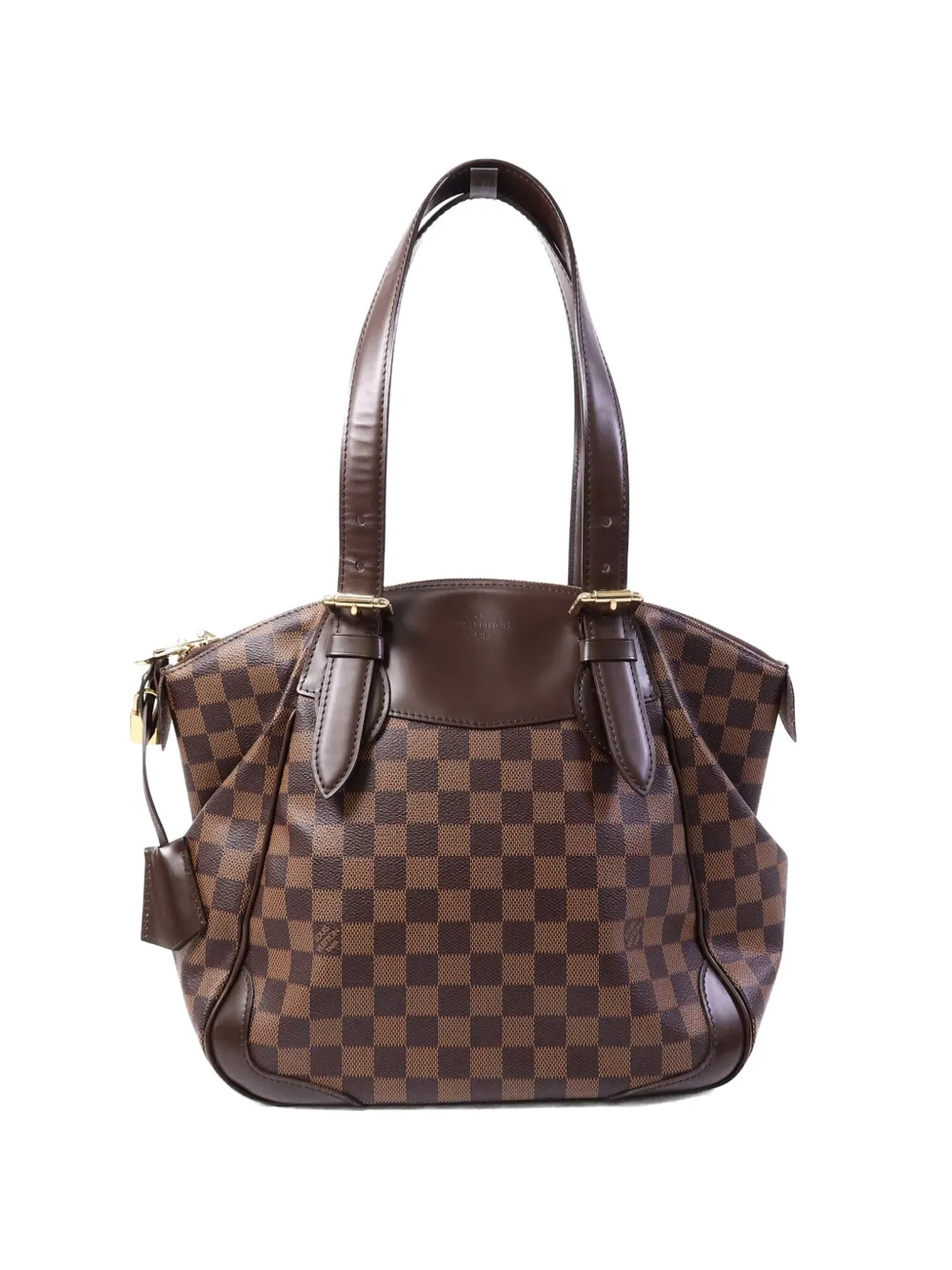 Louis Vuitton Pre-Owned MM Verona zip-up shoulder bag - Marrone