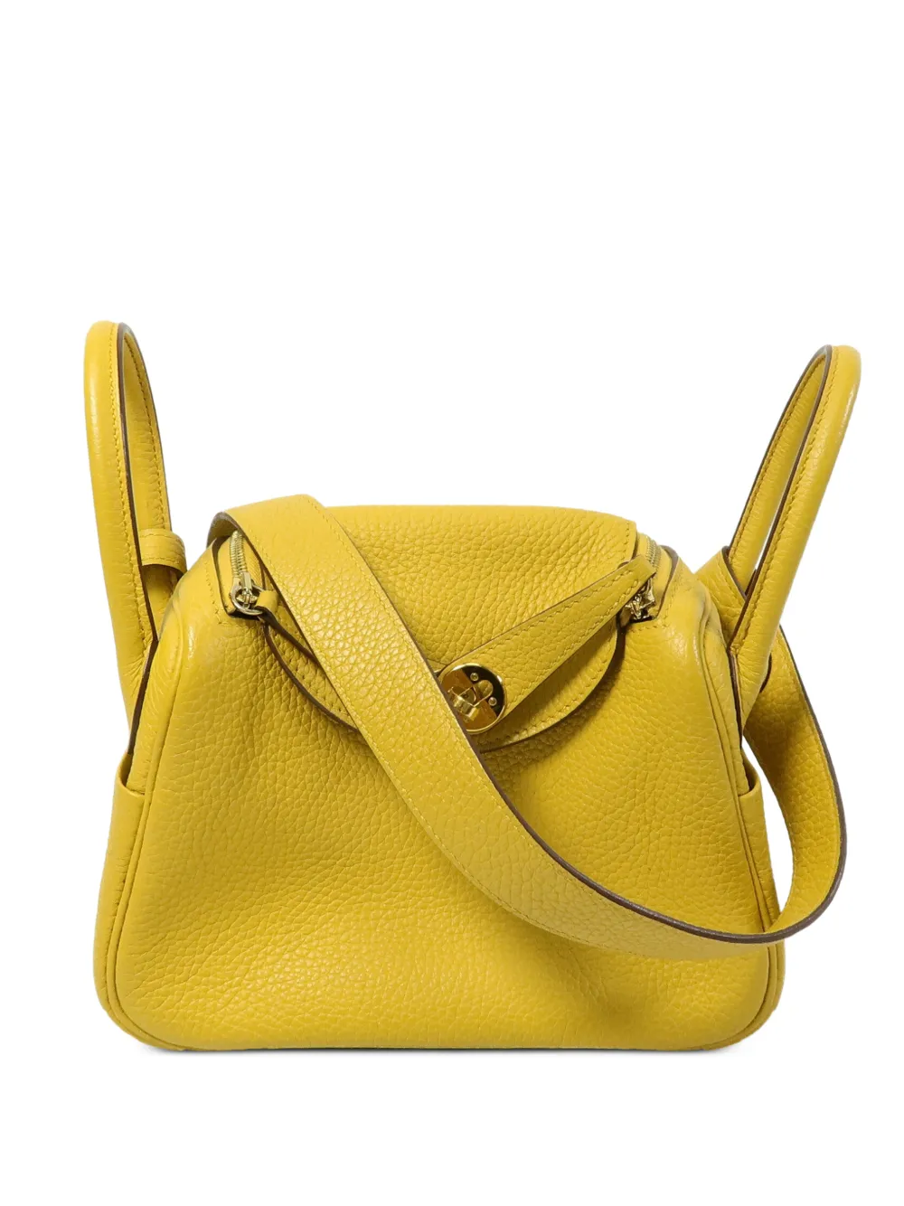 Hermès Pre-Owned mini Lindy tote bag - Gelb