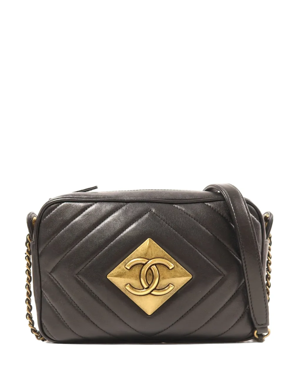 CHANEL Pre-Owned CC Mark chain-strap shoulder bag - Nero