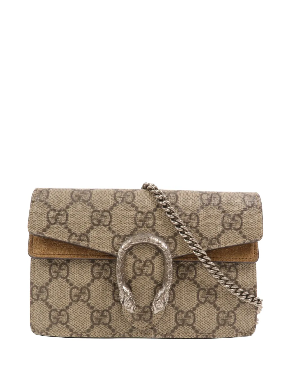 Gucci Pre-Owned Dionysus GG Supreme shoulder bag - Toni neutri