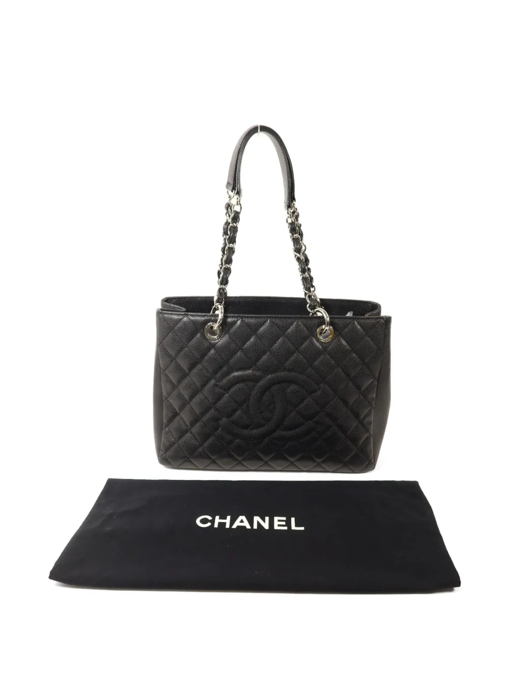 CHANEL Pre-Owned CC GST tote bag - Black