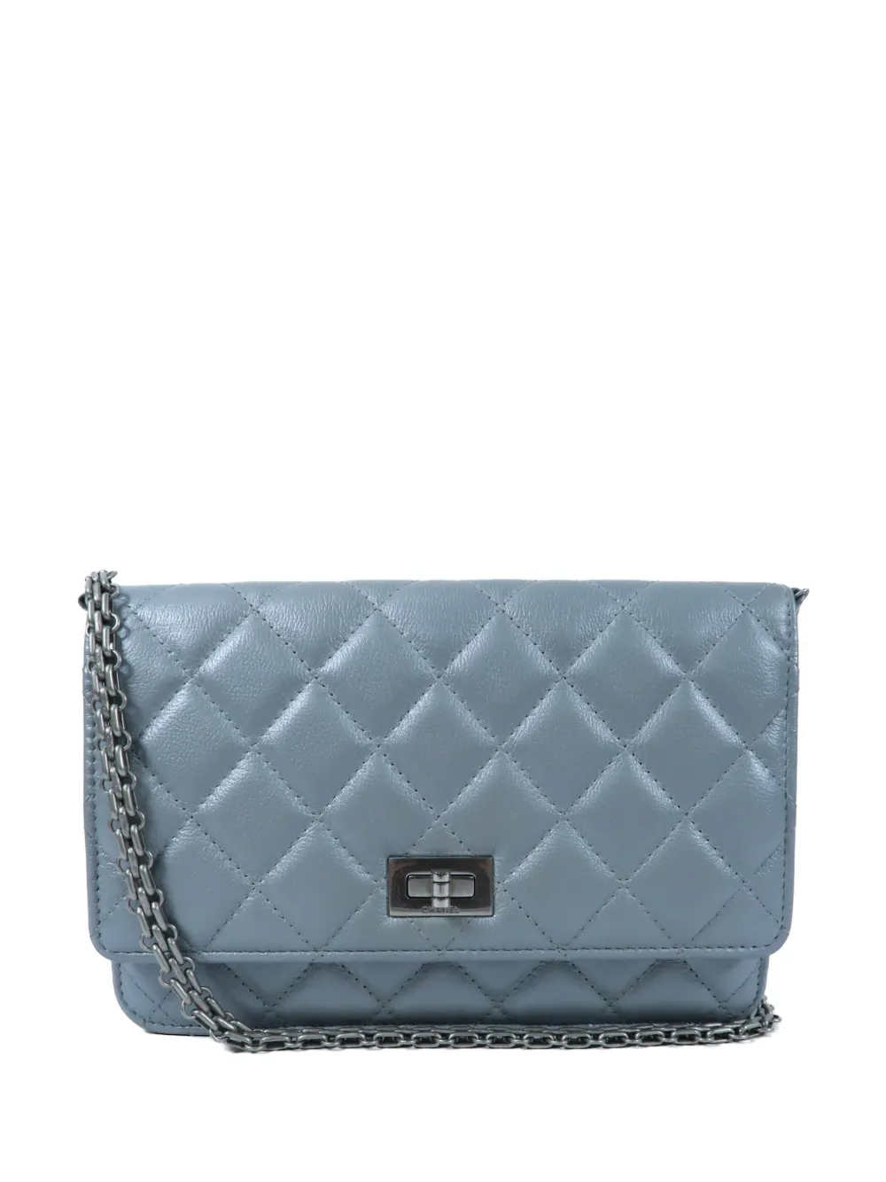 CHANEL Pre-Owned Reissue 2.55 WOC shoulder bag - Blu