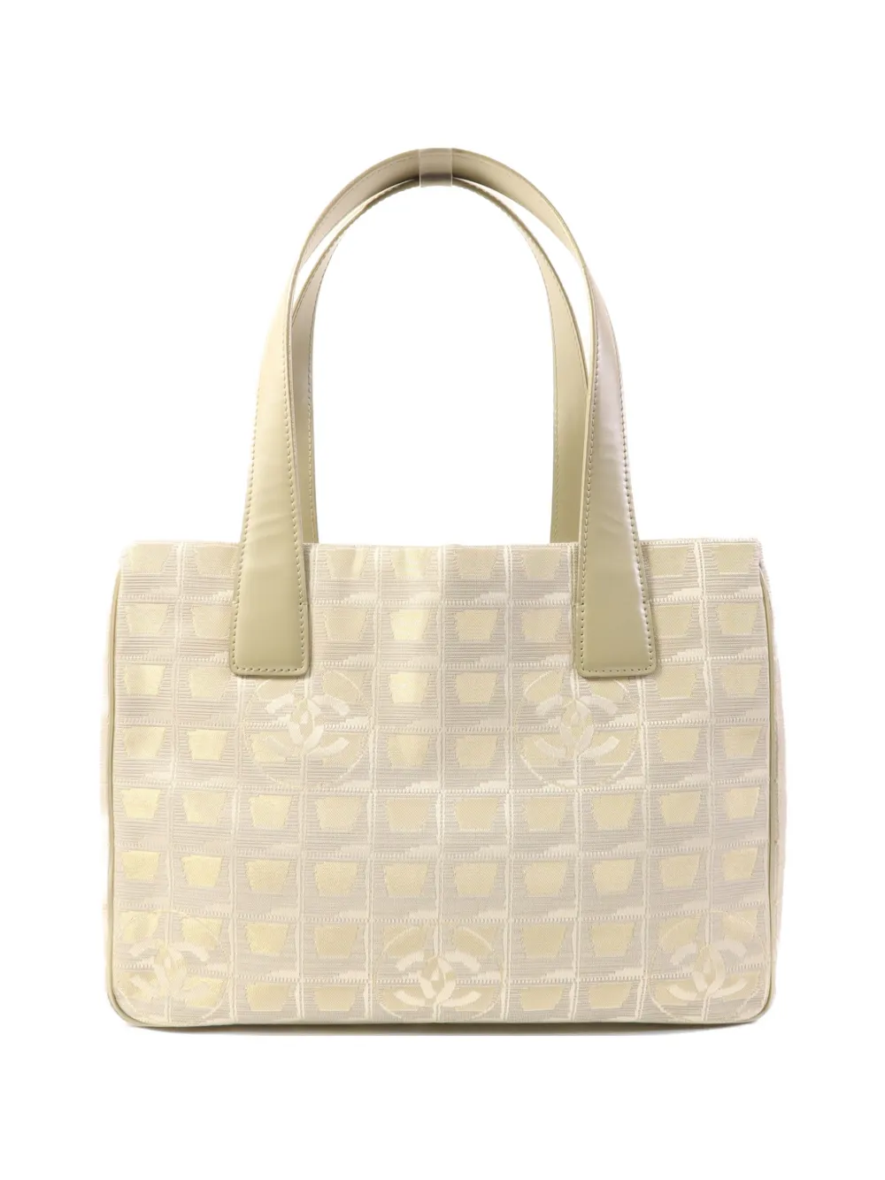 CHANEL Pre-Owned CC turn-lock tote bag - Neutrals
