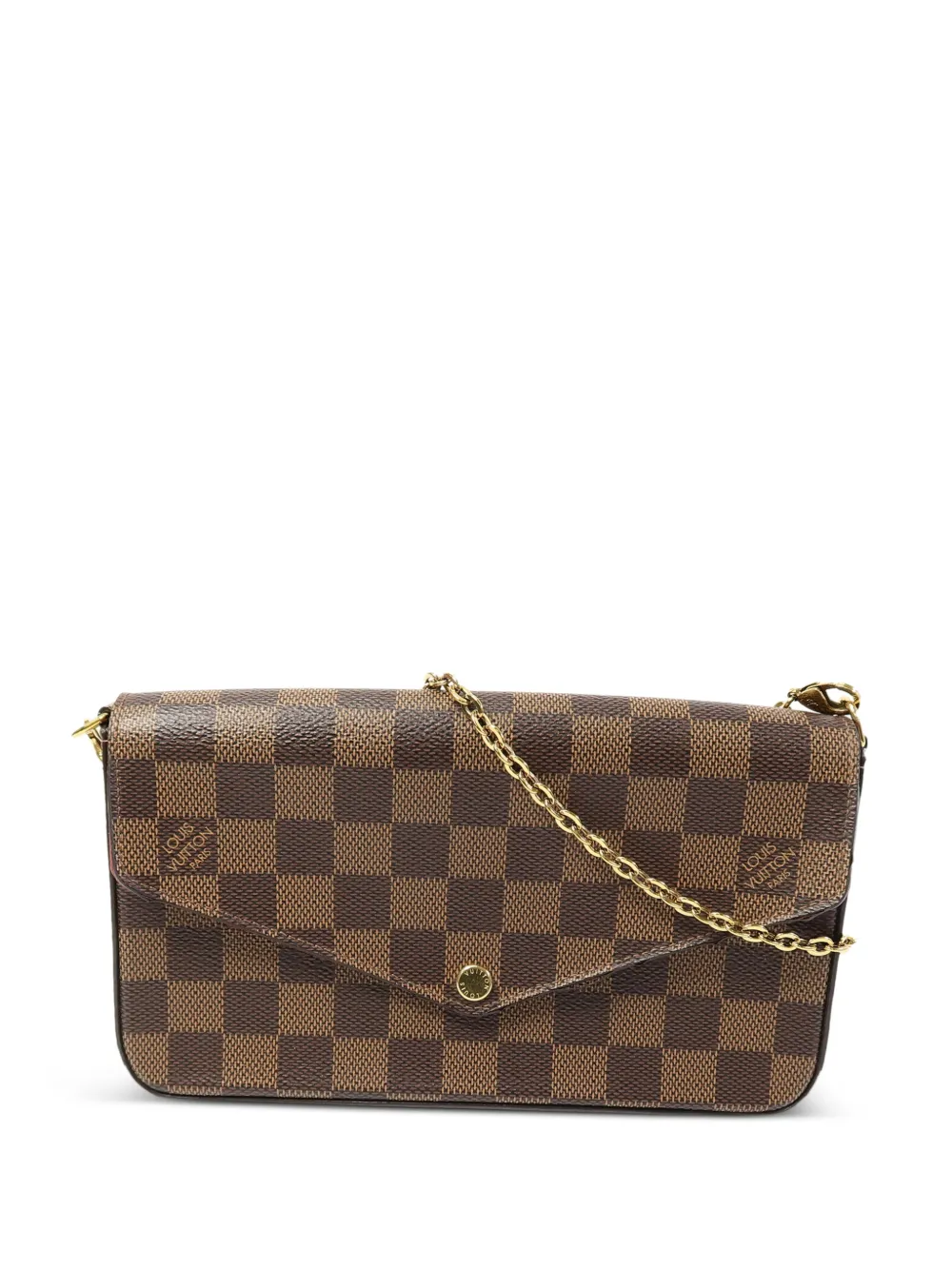 Louis Vuitton Pre-Owned Félicie Damier shoulder bag - Braun
