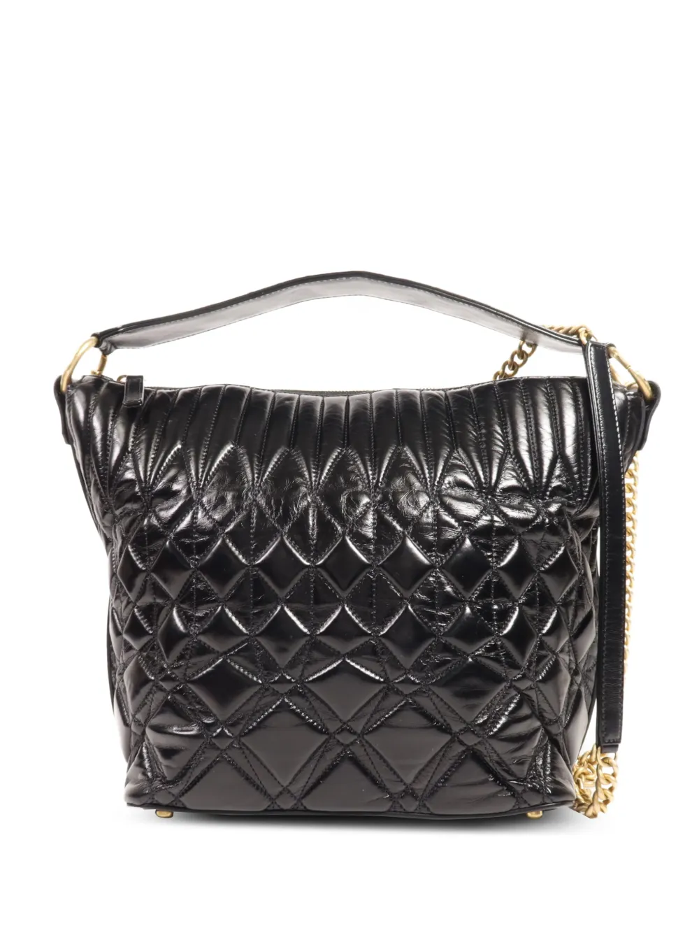 CHANEL Pre-Owned CC diamond-quilted shoulder bag - Nero
