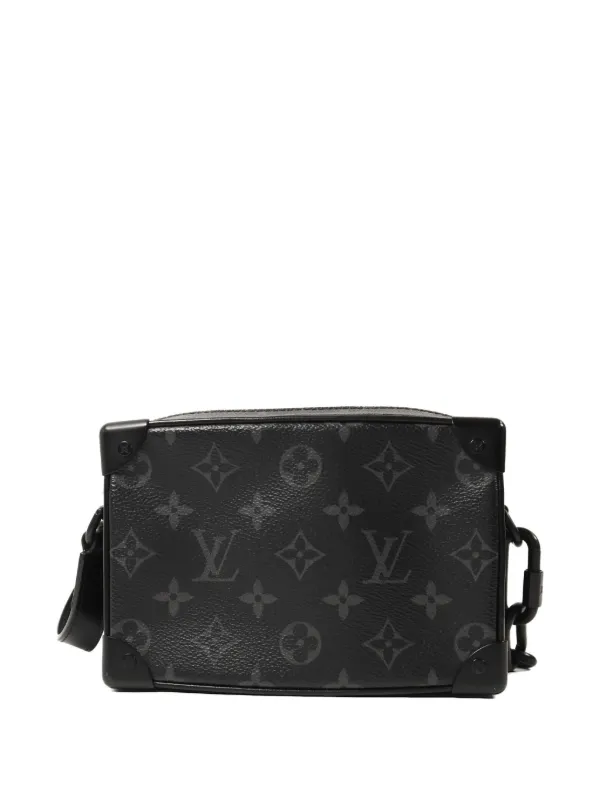 【美品】ミニ ソフトトランク モノグラム・エクリプス ブラック Louis Vuitton Pre-Owned ソフト トランク モノグラム エクリプス