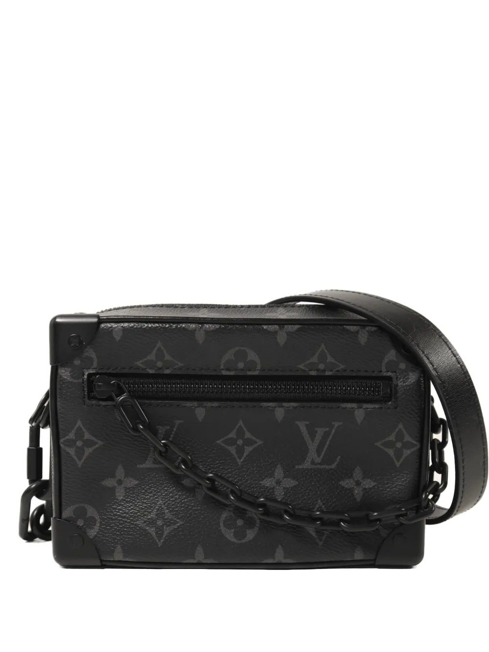 Louis Vuitton Pre-Owned mini Soft Trunk Monogram Eclipse cross body bag - Nero