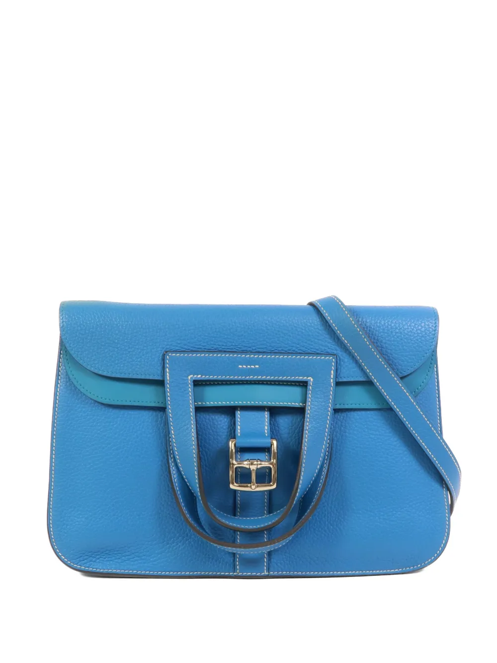 Hermès Pre-Owned 2018 31 Halzan shoulder bag - Blu