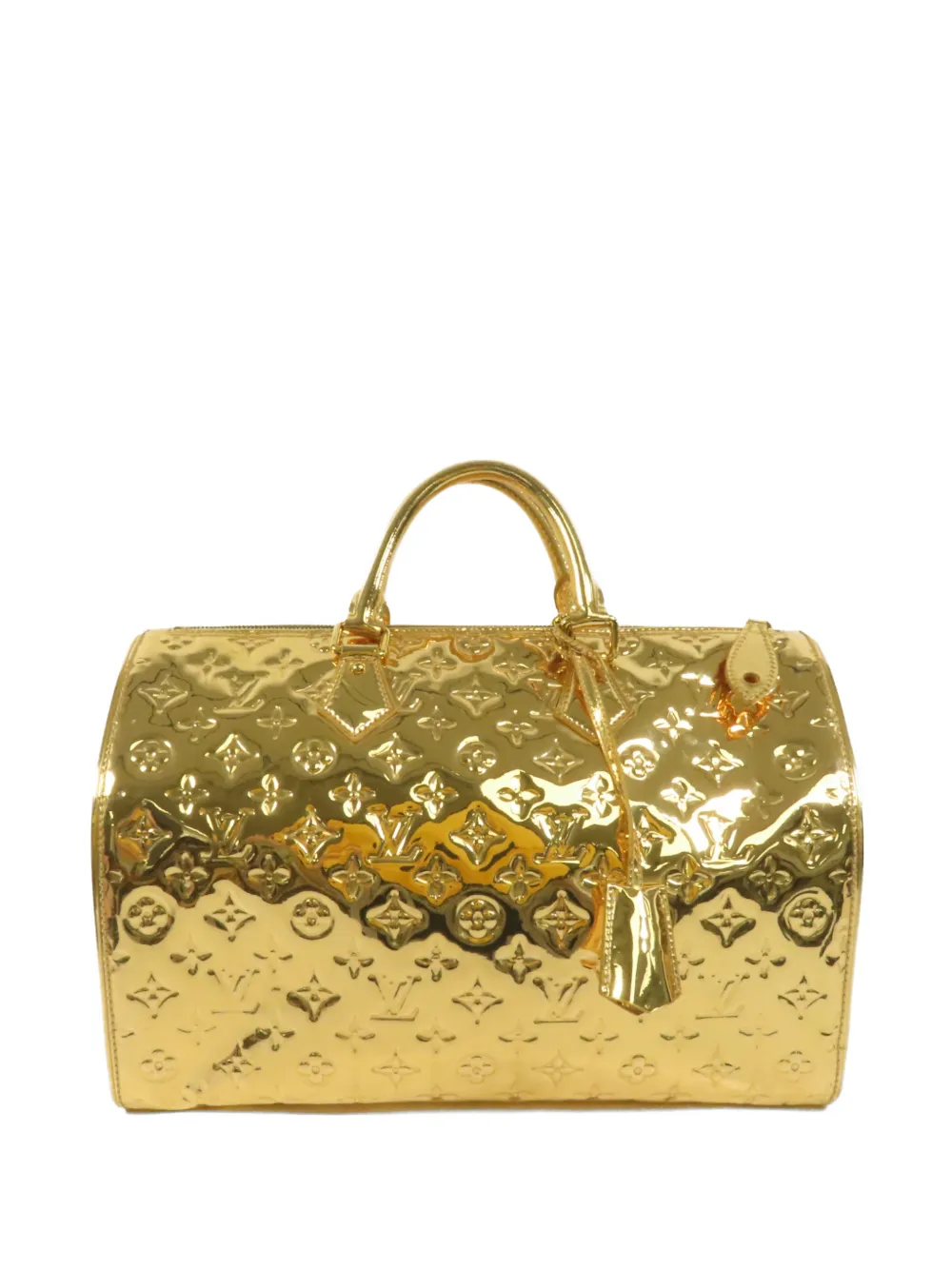 Louis Vuitton Pre-Owned Monogram Miroir Speedy 35 handbag - Gold