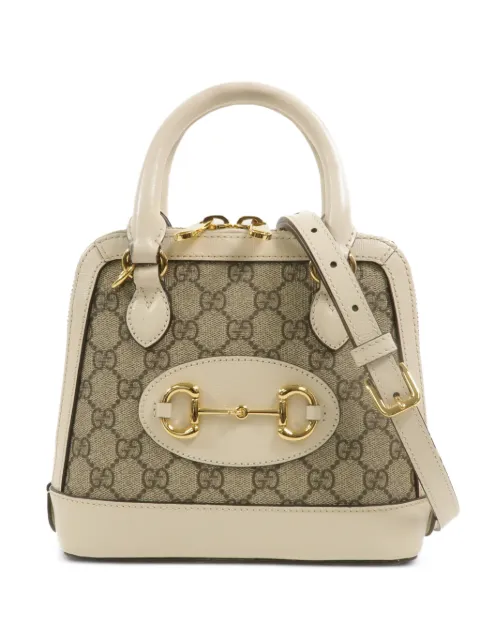 Gucci Pre-Owned Horsebit 1955 GG shoulder bag