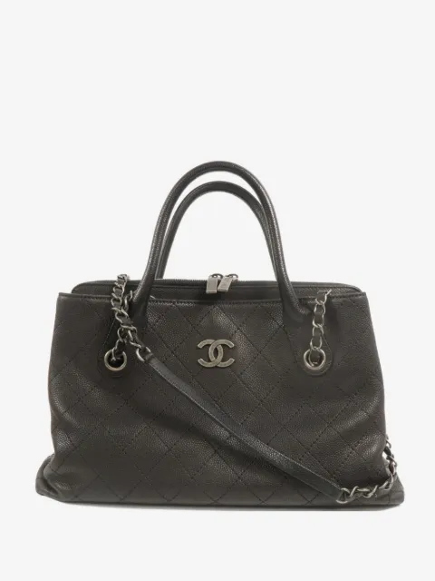 CHANEL Pre-Owned Tote Bag mit Rautensteppung