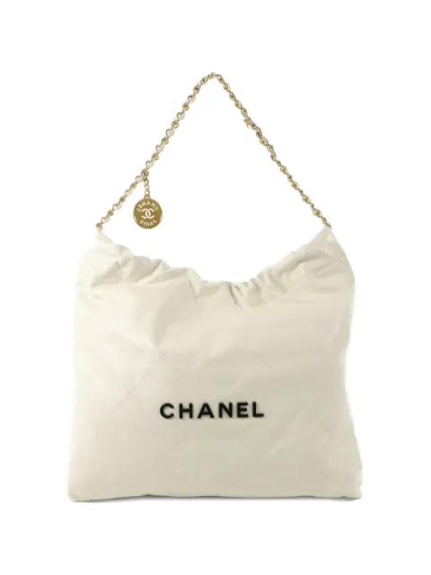 CHANEL Pre-Owned medium 22 Chanel tote bag