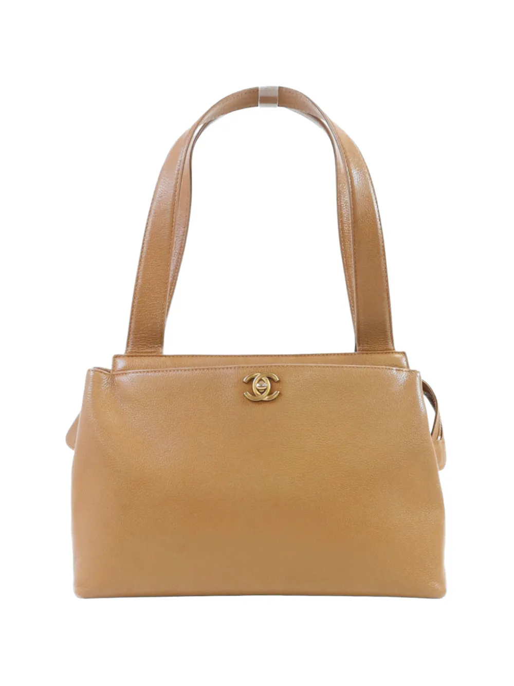 CHANEL Pre-Owned CC turn-lock shoulder bag - Toni neutri