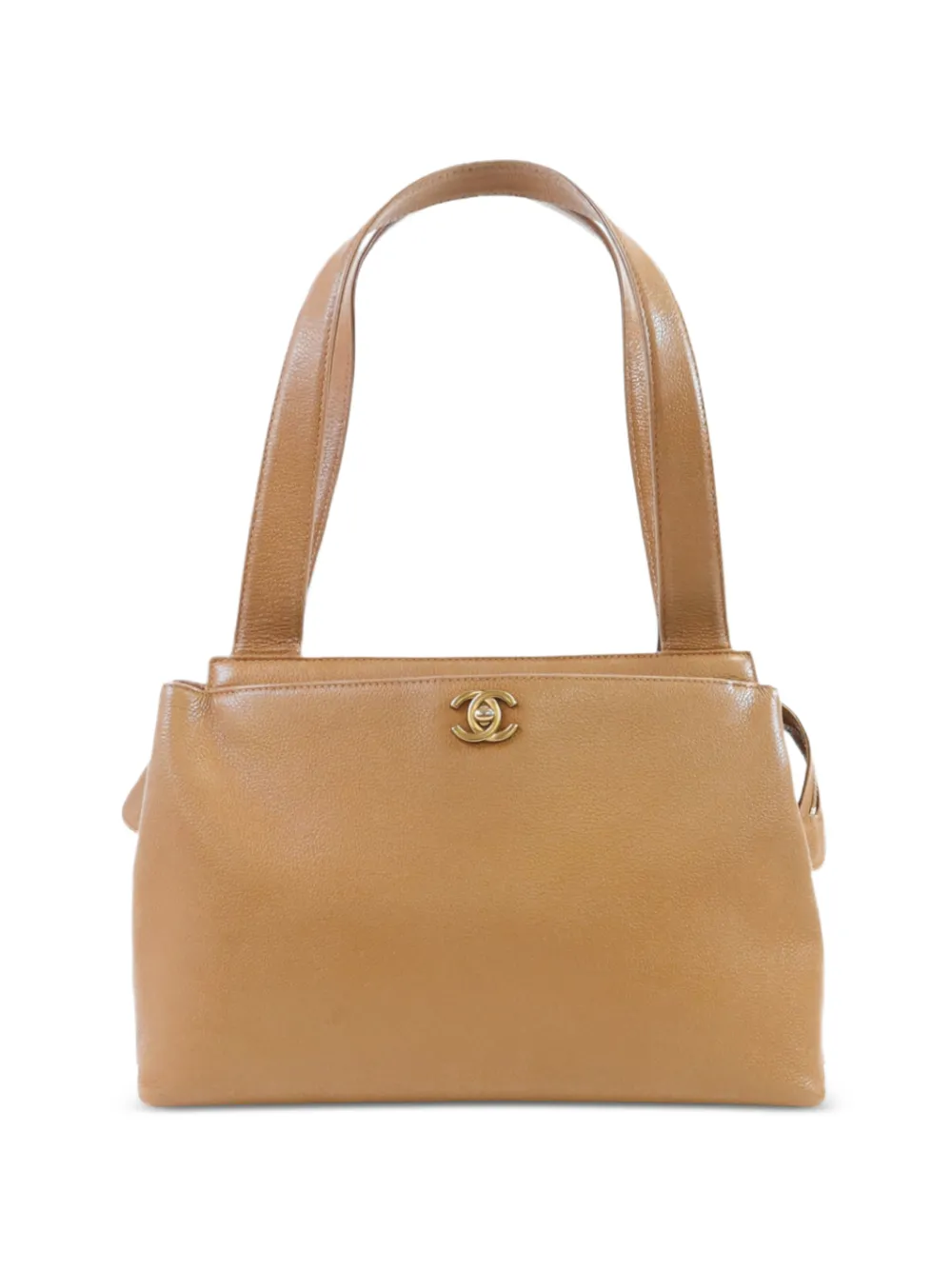 CHANEL Pre-Owned CC turn-lock shoulder bag - Toni neutri