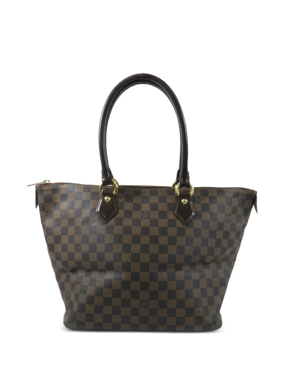 Louis Vuitton Pre-Owned MM Saleya Damier handtas Bruin
