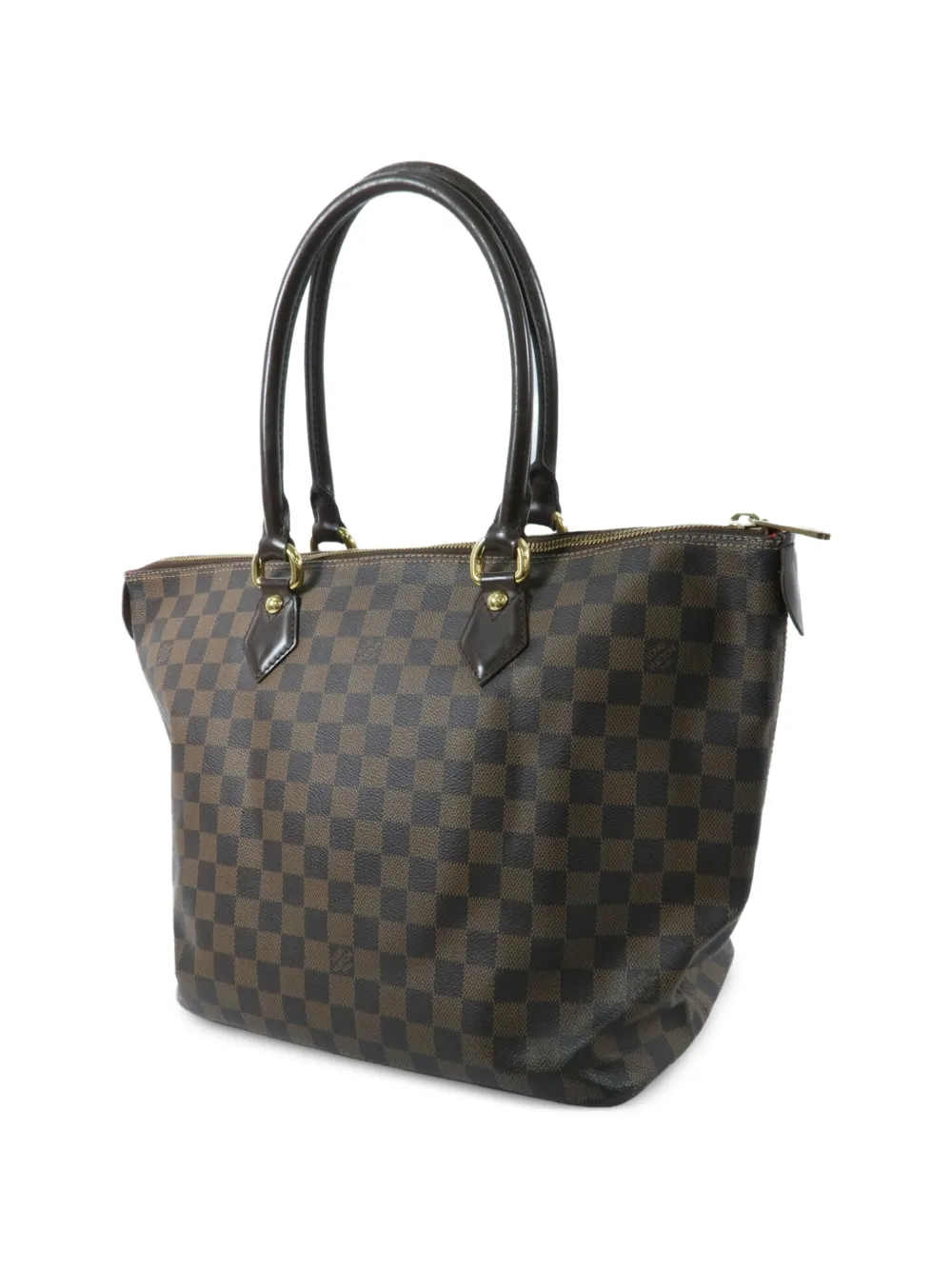 Louis Vuitton Pre-Owned MM Saleya Damier handtas Bruin