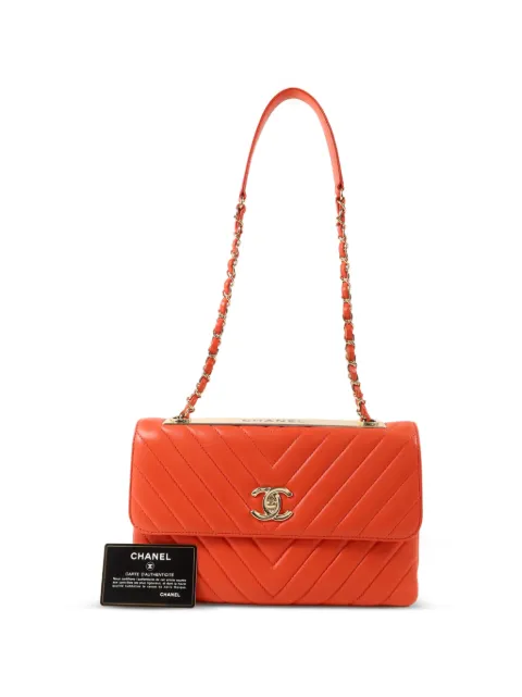 CHANEL Pre-Owned CC Chevron cross body bag