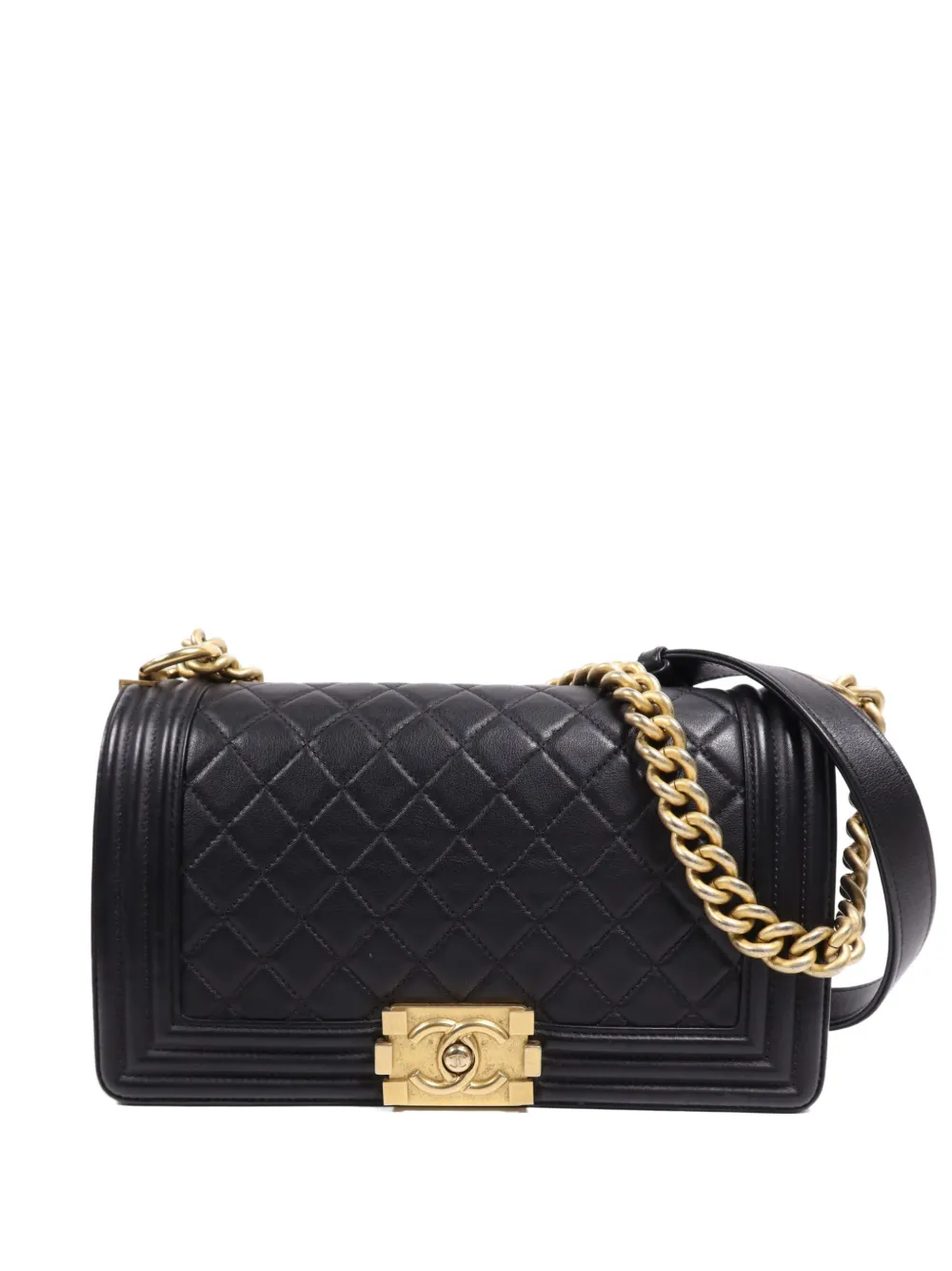 CHANEL Pre-Owned Boy chain crossbody bag - Nero