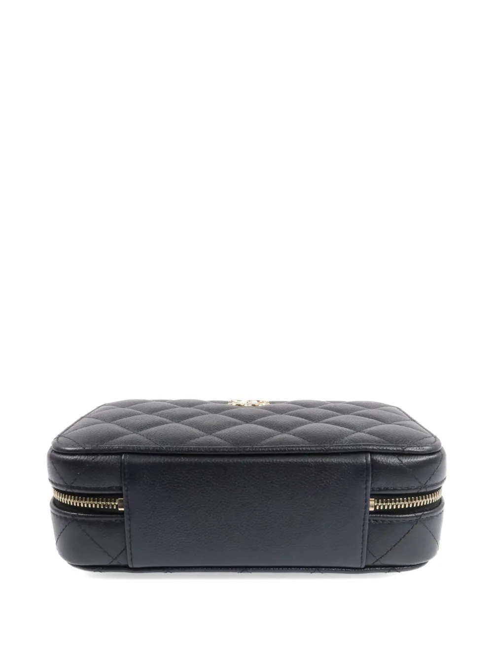 CHANEL Pre-Owned Gewatteerde shopper met CC-draaislot Zwart