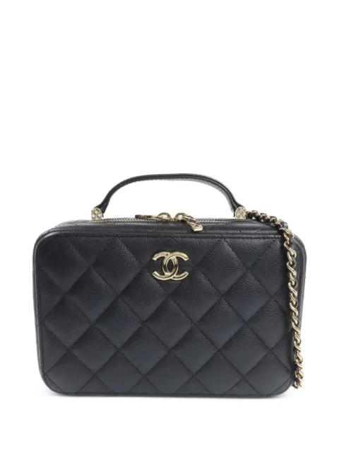 CHANEL Pre-Owned bolso shopper acolchado con logo CC