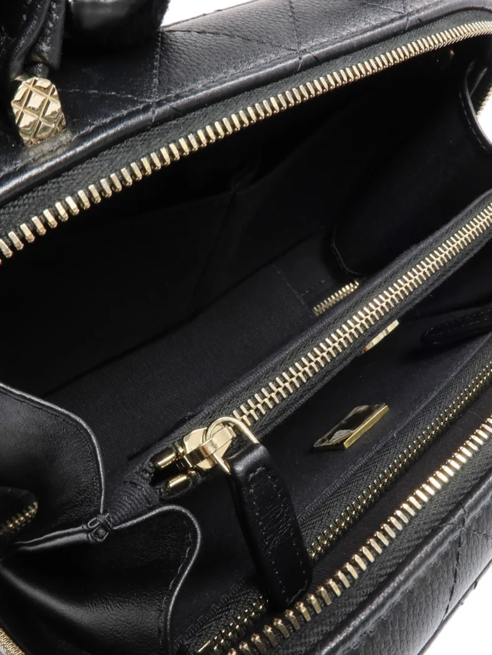 CHANEL Pre-Owned Gewatteerde shopper met CC-draaislot Zwart