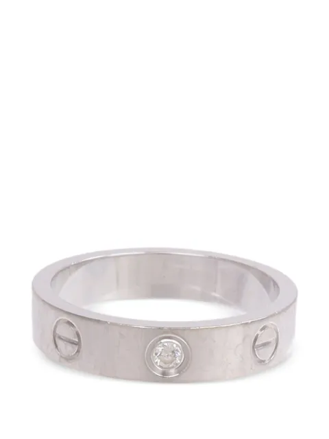 Cartier bague Love sertie de diamants