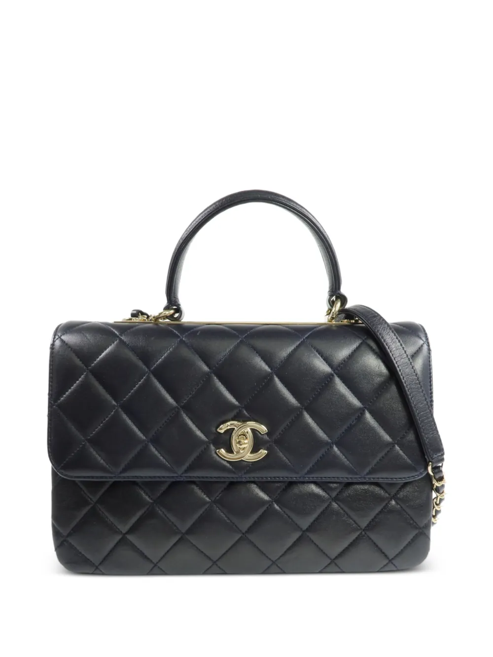 CHANEL Pre-Owned Trendy CC quilted tote bag - Blu