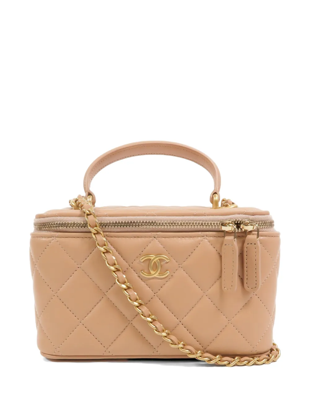 CHANEL Pre-Owned CC Vanity Case shoulder bag - Toni neutri