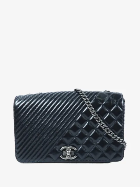 CHANEL Pre-Owned Boy leather flap bag