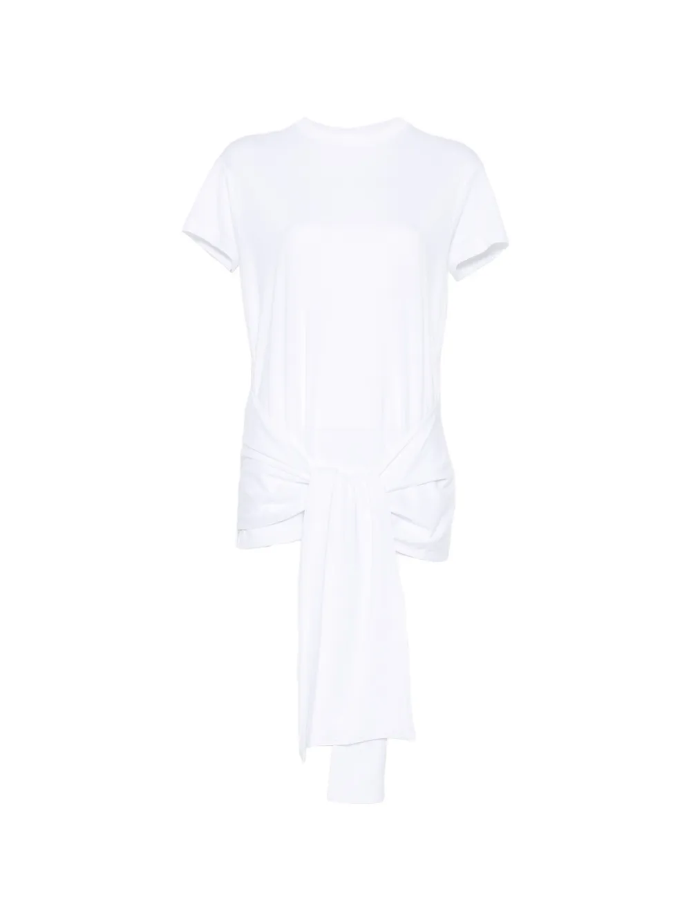 TOTEME tie-waist T-shirt - Weiß