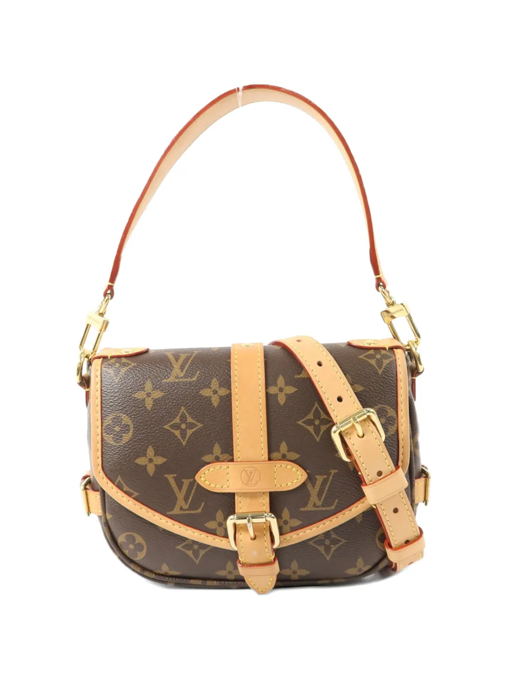 Louis Vuitton Pre-Owned Monogram Saumur BB shoulder bag - Marrone