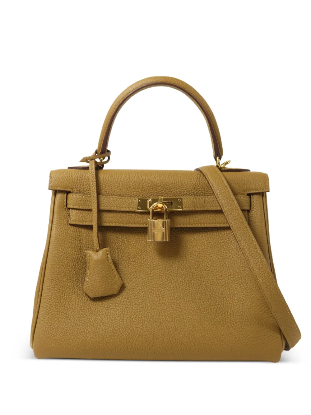 Hermès Pre-Owned 2021 Kelly 25 shoulder bag - Toni neutri