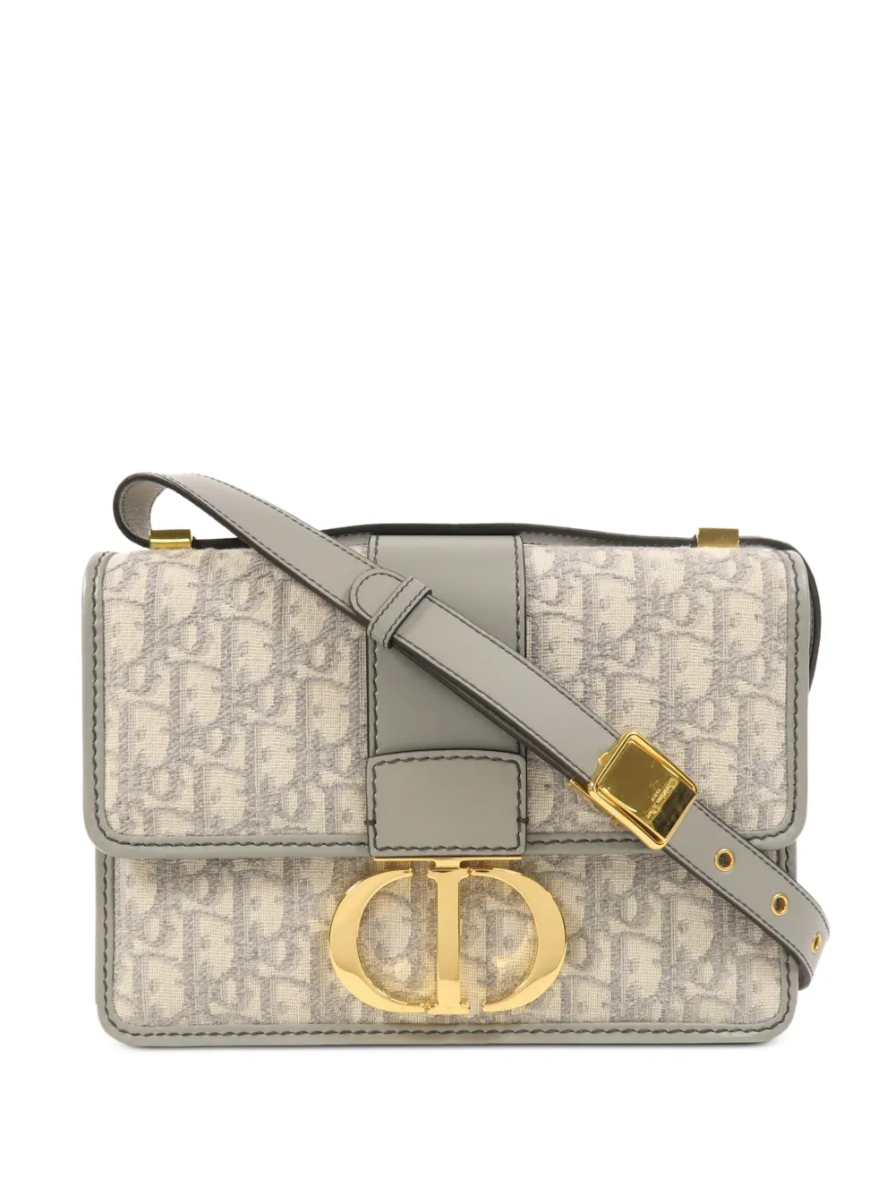 Christian Dior Pre-Owned 30 Montaigne Oblique shoulder bag - Neutrals
