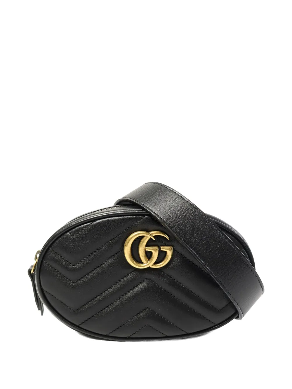 Gucci Pre-Owned GG Marmont belt bag - Schwarz