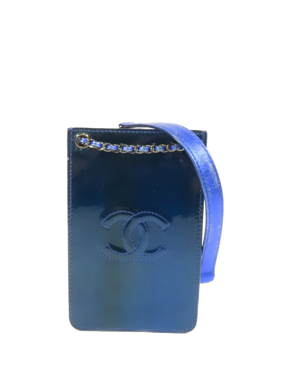 CHANEL Pre-Owned CC chain shoulder bag - Blu