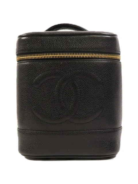 CHANEL Pre-Owned CC GHW Vanity wash bag