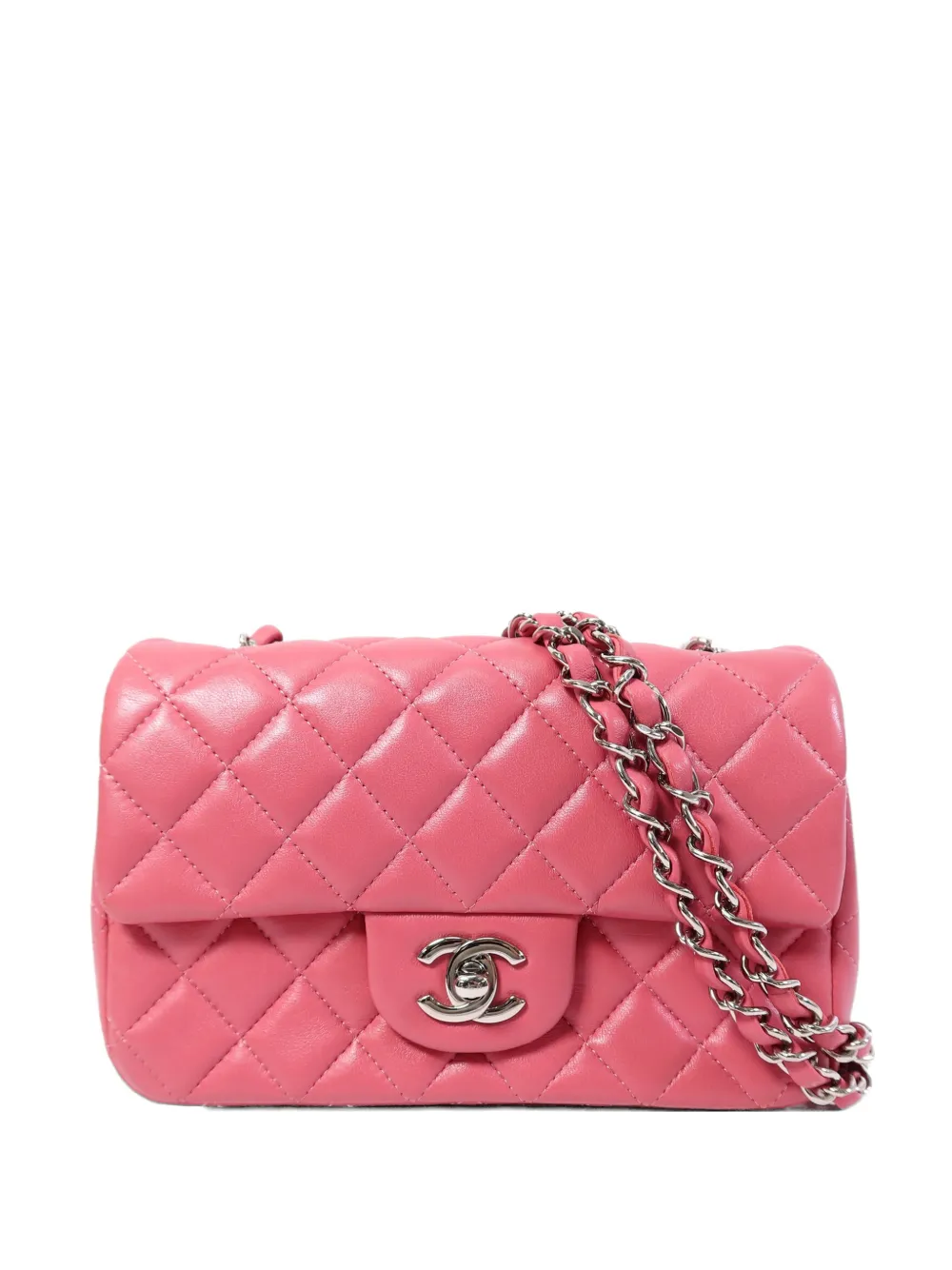 CHANEL Pre-Owned Classic CC turn-lock shoulder bag - Pink