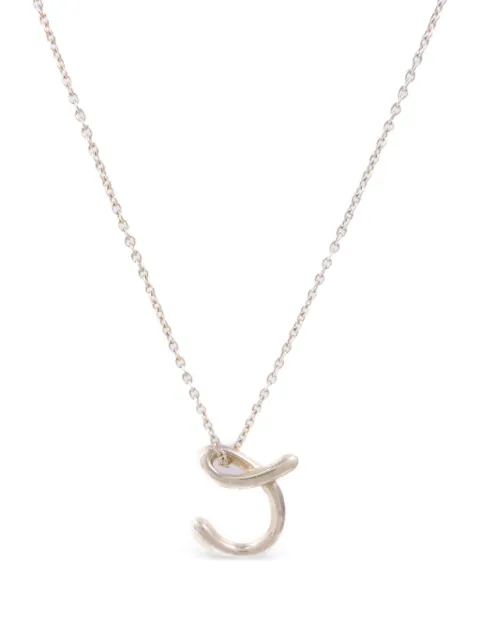 Tiffany & Co. Pre-Owned Peretti initial necklace