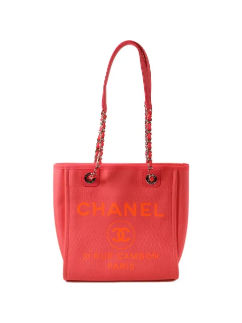 CHANEL Pre-Owned sac cabas Deauville CC