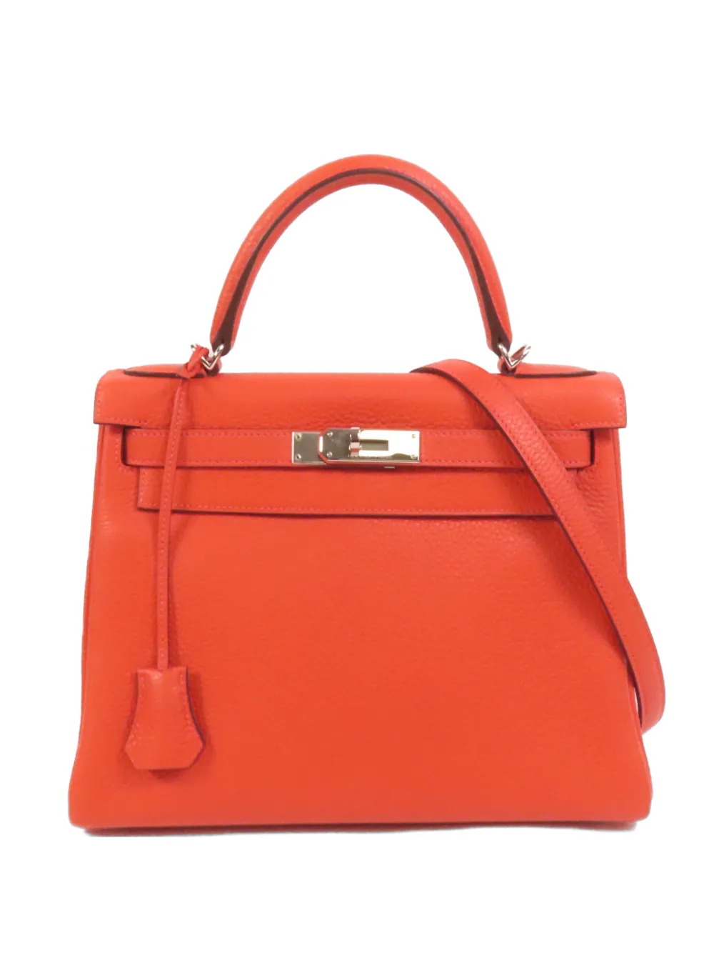 Hermès Pre-Owned 2014 28 Kelly tote bag - Arancione