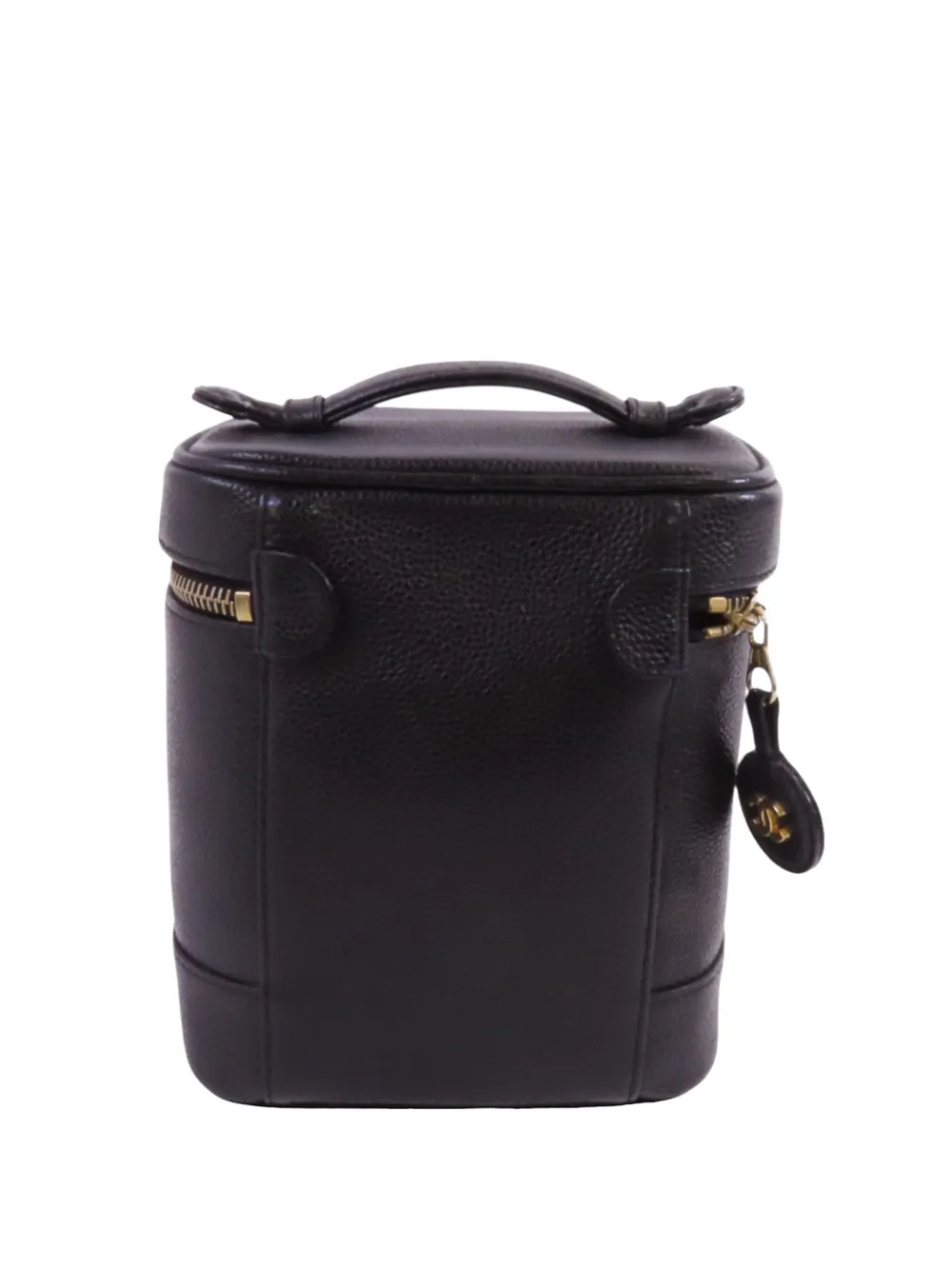 CHANEL Pre-Owned CC calfskin vanity case - Nero